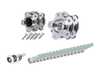 ES#4813447 - 31206899176fKT1 - Front & Rear Wheel Bearing & Hub Assembly Kit - Includes all 4 wheel bearing and hub assemblies plus Genuine BMW rear axle bolts and installation hardware - Assembled By ECS - BMW