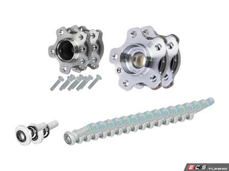 ES#4813447 - 31206899176fKT1 - Front & Rear Wheel Bearing & Hub Assembly Kit - Includes all 4 wheel bearing and hub assemblies plus Genuine BMW rear axle bolts and installation hardware - Assembled By ECS - BMW
