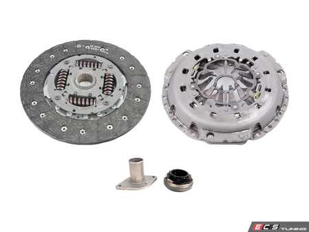 ES#2538124 - 0B2141031AKT - Clutch Kit - Includes pressure plate, clutch disc, and throw-out bearing - Genuine Volkswagen Audi - Audi