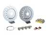 ES#3509320 - F10PERrRPSKT - Performance Rear Brake Service Kit - Everything you need to service your rear brakes in one kit. Includes Zimmermann rotors and Pagid Racing Yellow pads. - Assembled By ECS - BMW