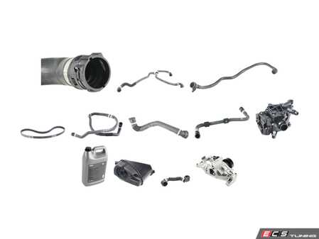 ES#4017140 - 11517644809-1KT - ECS Cooling System Refresh Kit - Level 2 - Stop your cooling problems before they start using all OEM parts. - Genuine BMW - BMW