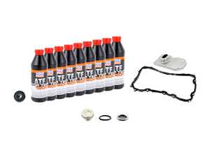 ES#4883747 - 95530740300KT4 - Cayenne Automatic Transmission Service Kit - Everything you need to service your automatic transmission with Liqui Moly TopTec 1200 ATF - Assembled By ECS - Porsche