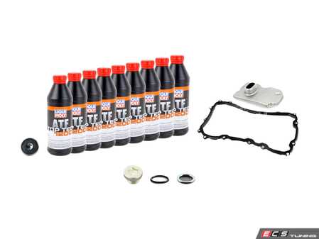 ES#4883747 - 95530740300KT4 - Cayenne Automatic Transmission Service Kit - Everything you need to service your automatic transmission with Liqui Moly TopTec 1200 ATF - Assembled By ECS - Porsche