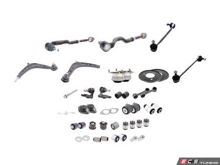 ES#2718700 - 31126758533KT10 - Front And Rear Suspension Refresh Kit - Level 3 - Complete front and rear suspension rebuild kit - with high quality aftermarket components - Assembled By ECS - BMW