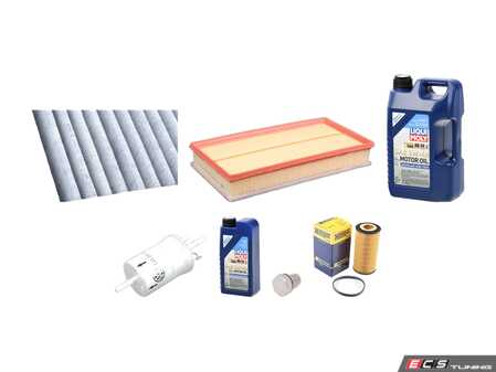 ES#2996980 - 06D115562KT20 - 60K Service Kit  - Featuring Liqui Moly High Tech 5w-40 engine oil and a Hengst Filter - Assembled By ECS - Volkswagen