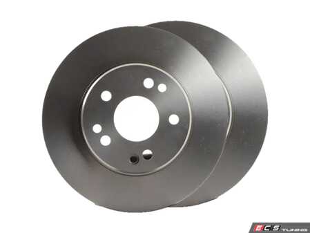 ES#2622606 - 1244211612KT3 - Front Brake Rotors - Pair - Does not include new rotor securing screws - Balo - Mercedes Benz