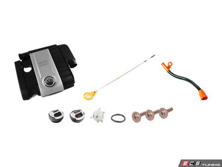 ES#2586450 - 06F133837AH1KT - ECS Engine Cover Kit - FSI - Wow people whenever you pop your hood - Assembled By ECS - Volkswagen