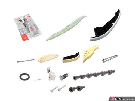 ES#4415968 - 06k109158bpKT - Ultimate Timing Chain Kit - Includes all chains, tensioners, guide rails and securing hardware - Genuine Volkswagen Audi - Audi