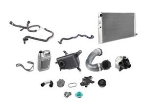 ES#3659028 - 171375429l2ecKT8 - ECS Cooling System Refresh Kit - Level 3 - Everything you need to totally service your cooling system, including a radiator and belt service. - Assembled By ECS - BMW