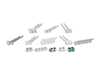ES#4753422 - N912225012KT - Lowering Spring Install Kit - All the required hardware to install your lowering springs - Genuine Volkswagen Audi - Audi