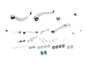 ES#2712645 - 8K0407505AKT3 - Complete Front Control Arm Kit - Includes new control arms with hardware - Genuine Volkswagen Audi - Audi