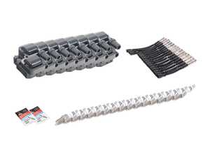 ES#2770409 - 0001587803KT3 - Ignition Service Kit - With Coil Packs - Includes Eight (8) Meyle Coil Packs, Sixteen (16) Beru Ignition Coil Wires, And Sixteen (16) Bosch Spark Plugs - Assembled By ECS - Mercedes Benz