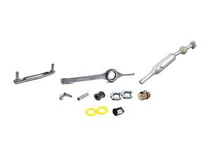 ES#4158517 - 25117507695KT10 - Complete Shifter Rebuild Kit - Everything you need to rebuild your shifter assembly, complete with selector rod, shift arm, and E60 shift lever - Assembled By ECS - BMW