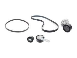 ES#3648544 - 11287545296KT1 - Accessory Belt Kit - Everything you need to service your belt drive system - Genuine BMW - BMW