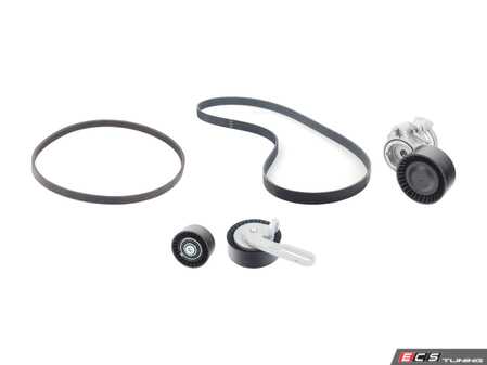 ES#3648544 - 11287545296KT1 - Accessory Belt Kit - Everything you need to service your belt drive system - Genuine BMW - BMW