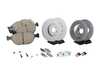 ES#4830273 - 2114211112KT5 - Front & Rear Brake Service Kit - Featuring ECS front rotors, Zimmerman rear rotors, and Akebono Euro Ceramic Pads! - Assembled By ECS - Mercedes Benz