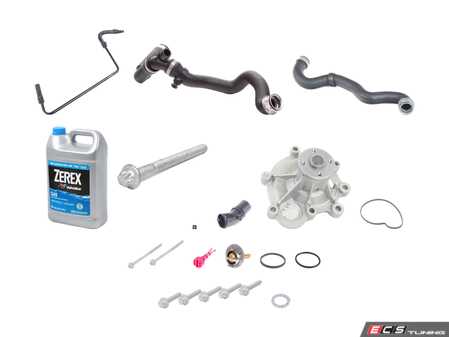 ES#2763010 - 2712001001KT7 - Cooling System Refresh Kit - Level 1 - An entry level cooling refresh kit, does not include expansion tank - with OEM components - Genuine Mercedes Benz - Mercedes Benz
