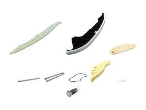 ES#4751254 - 06K109158BP3KT - Basic Timing Chain Kit - Includes chains, tensioners, and rails - Genuine Volkswagen Audi - Audi