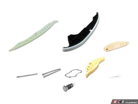 ES#4751254 - 06K109158BP3KT - Basic Timing Chain Kit - Includes chains, tensioners, and rails - Genuine Volkswagen Audi - Audi