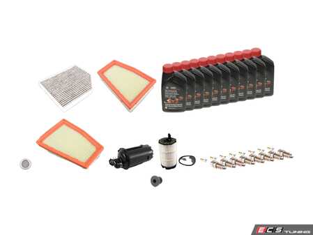 ES#3678218 - 8t0133843aKT - 40K Service Kit  - Everything you need to perform the recommend 40k mile service. - Genuine Volkswagen Audi - Audi