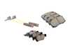 ES#2765542 - 00542095201KT - Front & Rear Brake Pad Kit  - Featuring Akebono-Euro Ceramic Pads - Assembled By ECS - Mercedes Benz