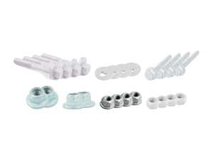 ES#3020356 - wht001833kt - Complete Front Control Arm Hardware Kit - Includes all hardware for front upper and lower control arms for ease of service - Genuine Volkswagen Audi - Audi