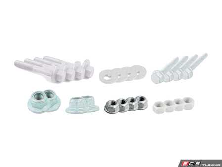 ES#3020356 - wht001833kt - Complete Front Control Arm Hardware Kit - Includes all hardware for front upper and lower control arms for ease of service - Genuine Volkswagen Audi - Audi