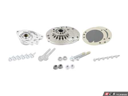 ES#4056426 - 31306884183KT - Cup Kit/Coilover Installation Kit F55 F57 - NON EDC - Everything you need to install coilovers, shocks/struts, or a cup kit on your MINI Cooper - Assembled By ECS - MINI