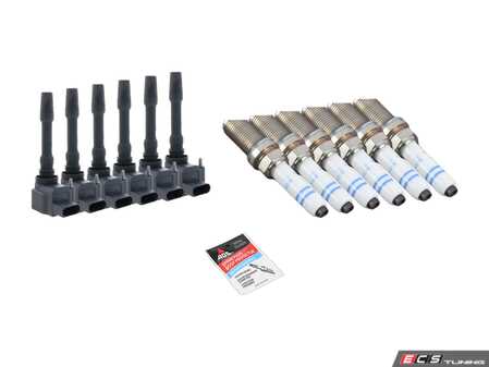 ES#4667081 - 94660210404KT - Ignition Service Kit - Featuring OEM Bosch Spark Plugs & Beru Ignition Coils - Assembled By ECS - Porsche