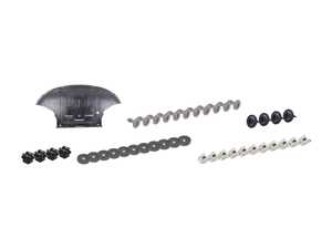 ES#3699156 - 4f0863821kkt1KT - Front Belly Pan & Installation Kit  - Includes a replacement belly pan with all necessary mounting hardware - Assembled By ECS - Audi