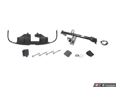 ES#4830838 - 8r0800491aKT - Porsche Macan Tow Package Conversion Kit - Take your Macan to the next level with everything you need to add the OEM towing package option. - Genuine Porsche - Porsche