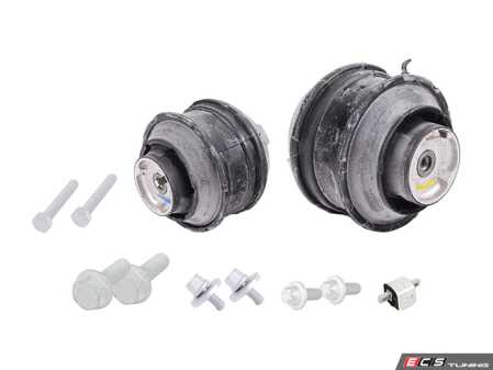 ES#2784352 - 2112402617KT3 - Drivetrain Mount Kit - Includes both engine mounts and transmission mount with hardware - Genuine Mercedes Benz - Mercedes Benz