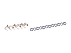 ES#2966233 - 035906149a7KT - Fuel Injector Installation Kit - A complete set of o-rings and clips for installing new injectors - Genuine Volkswagen Audi - Volkswagen