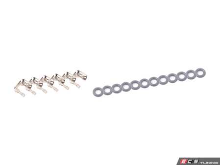 ES#2966233 - 035906149a7KT - Fuel Injector Installation Kit - A complete set of o-rings and clips for installing new injectors - Genuine Volkswagen Audi - Volkswagen