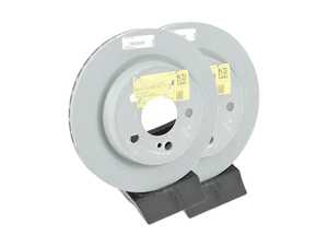 ES#3469561 - 1244230812eKT - Rear Brake Rotors - Pair - Does Not Include New Rotor Set Screws - Genuine Mercedes Benz - Mercedes Benz
