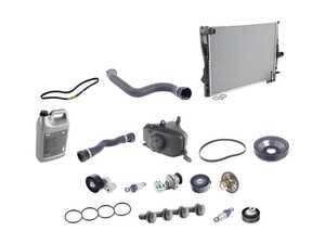 ES#2966397 - 11517839062KT5 - Cooling System Refresh Kit - Level 3 - The ultimate kit to eliminate your cooling system issues and get you back on the road worry free - Assembled By ECS - BMW