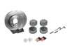ES#3691357 - 9064210012KT8 - Front Brake Service Kit - Featuring ECS V5 rotors and Brembo Ceramic pads - Assembled By ECS - Mercedes Benz