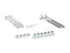ES#2960477 - n10106402kt - Front Lower Control Arm Hardware Kit - Includes all of the lower control arm securing hardware - Assembled By ECS - Audi