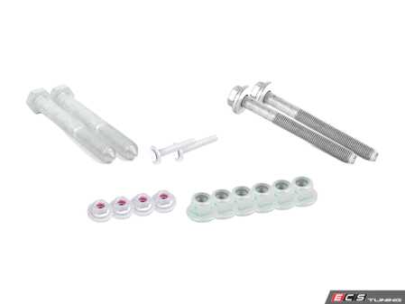 ES#2960477 - n10106402kt - Front Lower Control Arm Hardware Kit - Includes all of the lower control arm securing hardware - Assembled By ECS - Audi