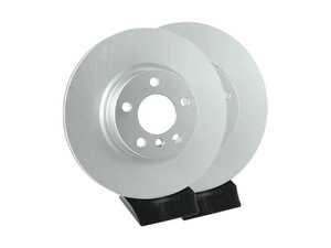 ES#4669209 - 34106879122-P - Front V5 Plain Brake Rotors - Set (328x28) - Precision manufactured and featuring a GeoSpec corrosion-resistant coating - ECS - BMW