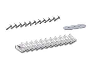 ES#3660586 - wht002227KT1 - Front Belly Pan Installation Kit  - Reduce noise and keep your belly pan protected with this hardware installation kit. - Genuine Volkswagen Audi - Audi