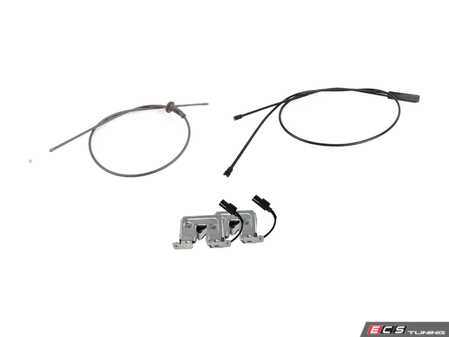 ES#3970884 - 51237008755KT - Hood Release Repair Kit - Everything you need to service your hood release system - Genuine BMW - BMW