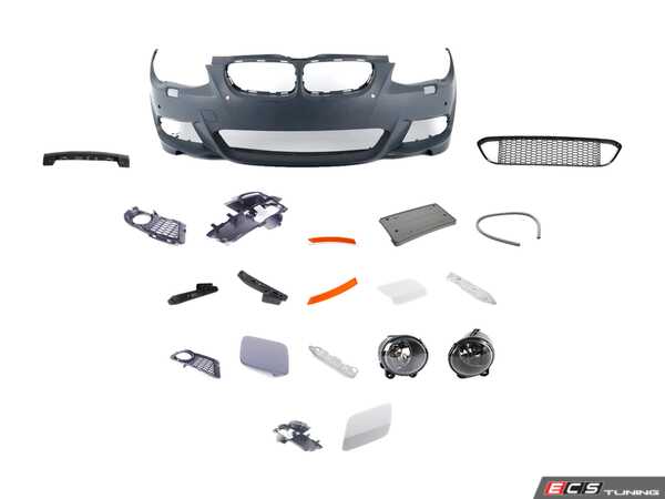 Genuine BMW - 51118035783KT - LCI M-Sport Front Bumper Assembly