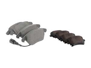 ES#3691490 - 3c0698151aKT -  Front And Rear Brake Pad Kit - Textar - Mildly upgraded composite pad - Textar - Volkswagen