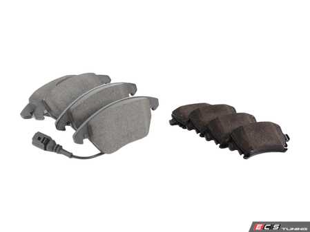 ES#3691490 - 3c0698151aKT -  Front And Rear Brake Pad Kit - Textar - Mildly upgraded composite pad - Textar - Volkswagen
