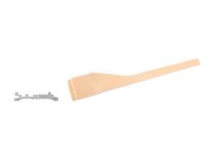 ES#2703023 - 20368627361A26KT - Inner Door Sill Trim - Front Left - Java (Color Code 1A26) - Genuine Mercedes Benz - Mercedes Benz
