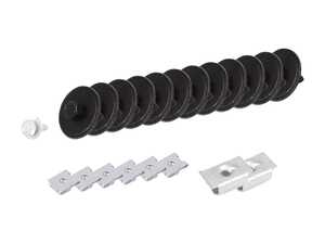 ES#2771314 - 2019900536KT1 - Belly Pan Installation Hardware Kit - Includes all hardware to install the belly pan on your car - Genuine Mercedes Benz - Mercedes Benz