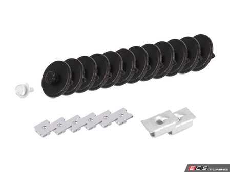 ES#2771314 - 2019900536KT1 - Belly Pan Installation Hardware Kit - Includes all hardware to install the belly pan on your car - Genuine Mercedes Benz - Mercedes Benz