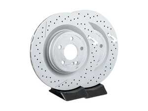 ES#3612761 - 2044230412kt3KT - Rear Brake Rotors - Pair (330x26) - Durable coated rotors for long-term service - Zimmermann - Mercedes Benz