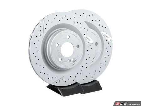 ES#3612761 - 2044230412kt3KT - Rear Brake Rotors - Pair (330x26) - Durable coated rotors for long-term service - Zimmermann - Mercedes Benz